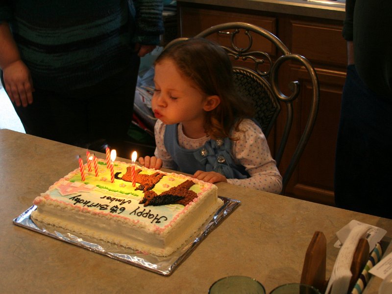 Blowing out the Candles